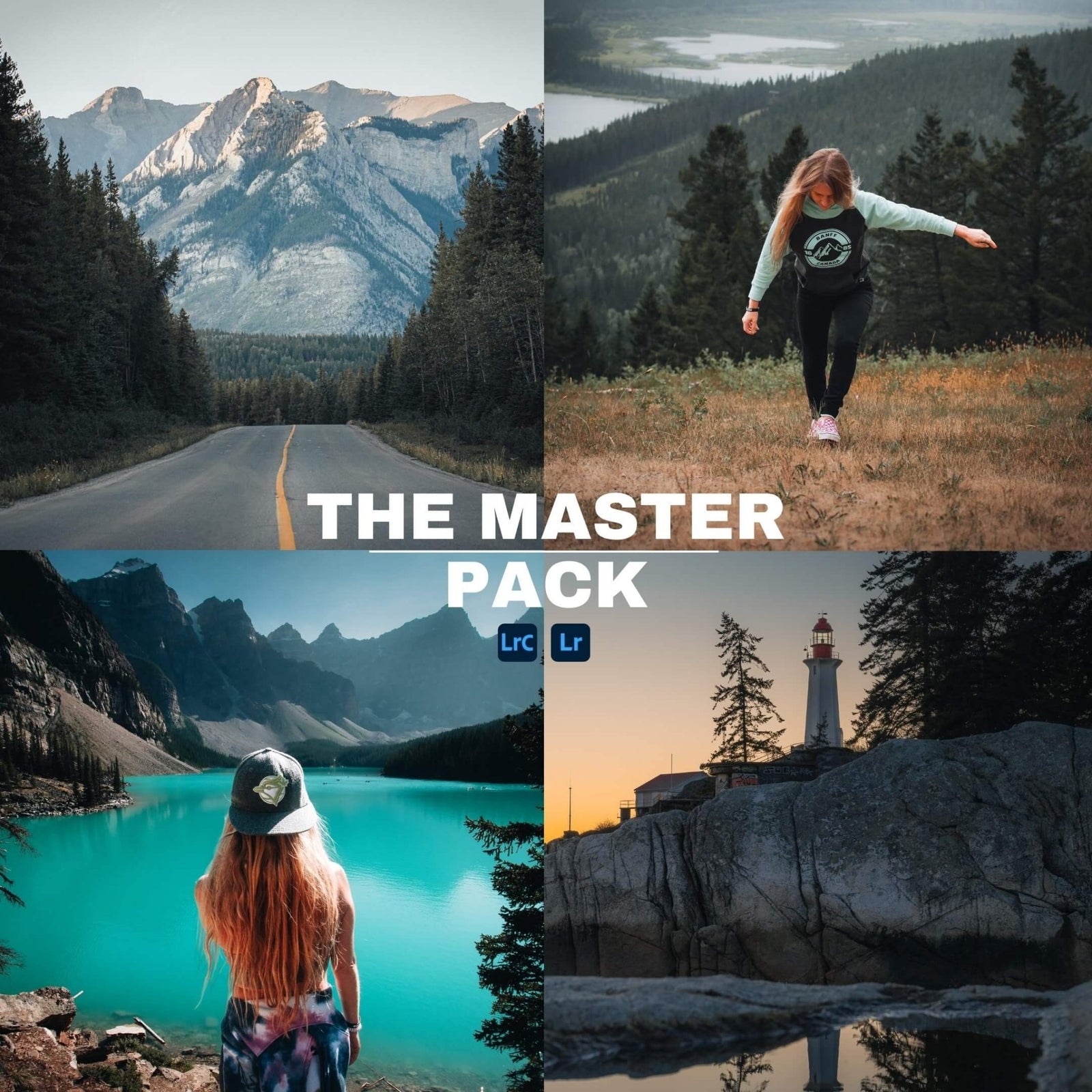 The Master Pack collection cover, featuring four Shoot To Change photographs